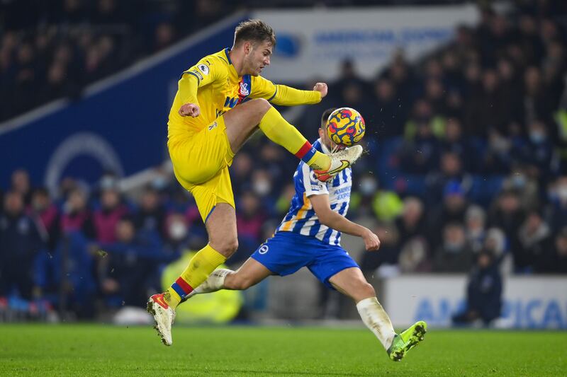 Joachim Andersen – 7, In a lacklustre Palace performance, the centre-back pairing was solid but an unlucky attempt at a clearance saw the Danish centre-back give their rivals a well-deserved goal, when his toe-poked interception slipped through Butland’s legs.
Getty