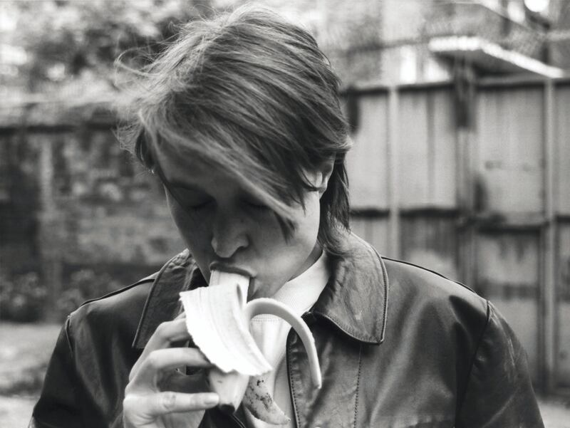 Sarah Lucas, Eating a Banana (for Grenfell), (1990-2017) Courtesy Sothebys