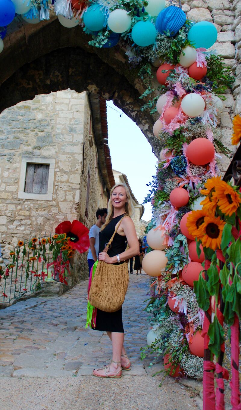 Savannah College of Art & Design celebrates the return of its American students to the mediaeval French city of Lacoste. Holly Aguirre / The National