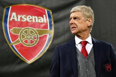 epa06681397 (FILE) - Arsenal's manager Arsene Wenger reacts during the UEFA Europa League round of 16, first leg soccer match between AC Milan and Arsenal FC at the Giuseppe Meazza stadium in Milan, Italy, 08 March 2018 (reissued 20 April 2018). Arsene Wenger, who was appointed on 01 October 1996, is to quit as Arsenal manager at the end of the 2017-18 season, the English Premier League side confirmed on 20 April 2018. During his tenure, English Premier League's longest serving active manager guided his team through a record 823 games, winning three Premier League titles and a total of seven FA Cup titles.  EPA/DANIEL DAL ZENNARO *** Local Caption *** 54183477