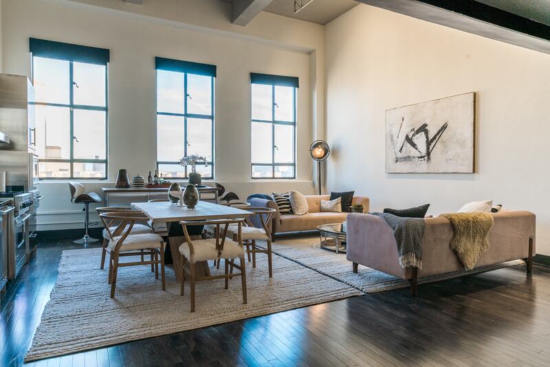 The apartment measures 1,780 square feet. Photo: Douglas Elliman Realty