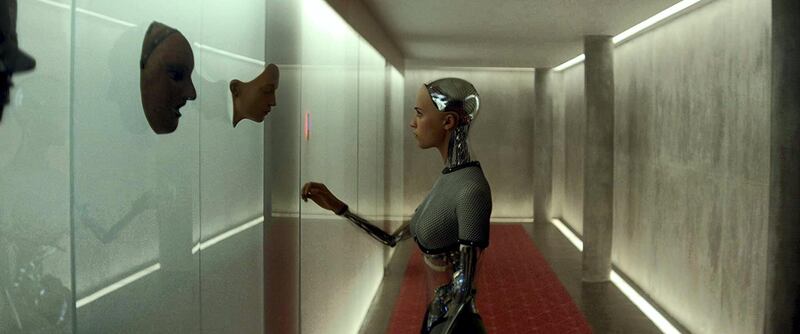 'Ex-Machina' (2014) A tense sci-fi that twists our fears of artificial intelligence into a tonne of subtext about the rise of female empowerment. Beautiful and disturbing. A 26-year-old programmer is selected to participate in a secret, groundbreaking experiment, in which he interacts with a robot woman. It’s a dialogue-driven psychological thriller that raises interesting questions about the nature of AI. Razmig Bedirian, features writer. Universal Pictures