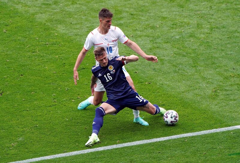 Liam Cooper 6 - Struggled in the air against Patrik Schick for the opener but it was a difficult task as the Czech Republic executed their opening goal with precision. Solid apart from that. PA