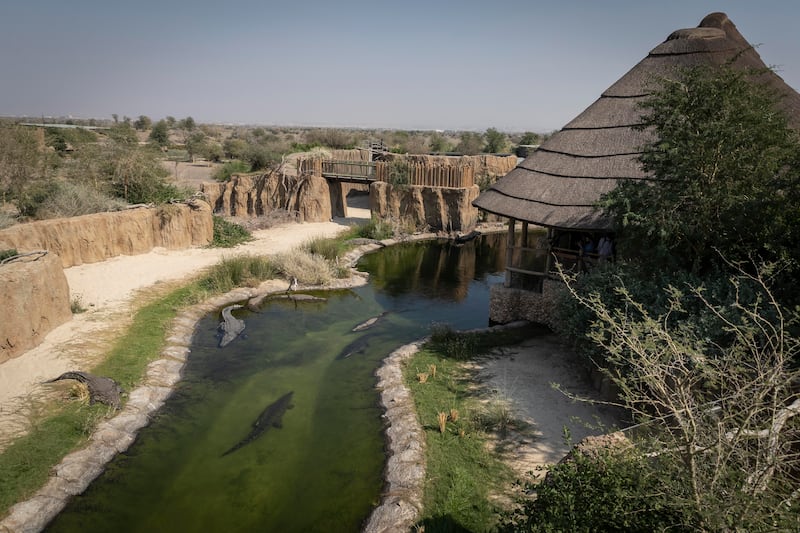 Sharjah Safari Park is said to be the largest safari in the world outside Africa.