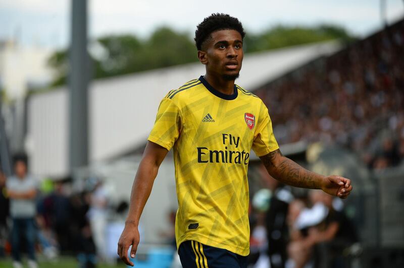 Arsenal's midfielder Reiss Nelson could make an impact. AFP