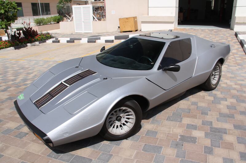 Mohamed Al Musleh, an assistant professor at Heriot-Watt University in Dubai, converted his 1970s Sebring Turbo to an EV.