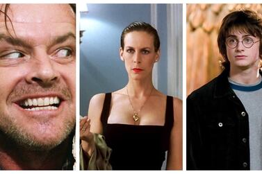Horror classic 'The Shining', the action-packed 'True Lies' and 'Harry Potter' are all set to be turned into TV series. Courtesy Warner Bros, Lightstorm Entertainment, Universal Pictures