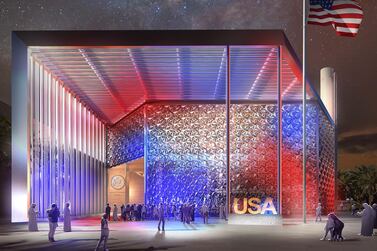 The new design for the US pavilion is significantly different from the original. Courtesy: US Embassy