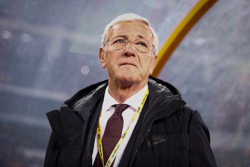 Marcelo Lippi is currently the manager of the China national team. AFP