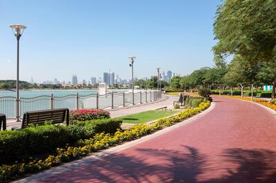 DUBAI, UNITED ARAB EMIRATES. 13 DECEMBER 2018. Feature on Dubai Parks. Al Barsha Pond Park. (Photo: Antonie Robertson/The National) Journalist: Melinda Healy. Section: Weekend.