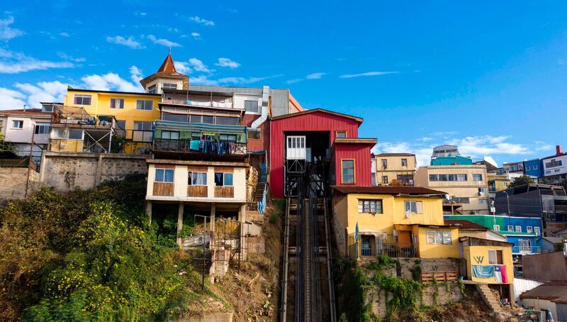 The Espiritu Santo elevator is out of operation. AFP