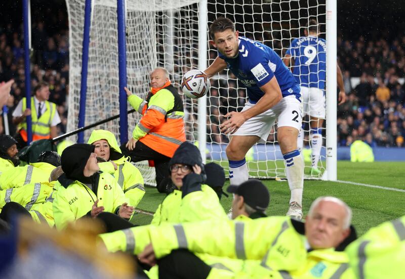 James Tarkowski – 6. Made a brave block from Dalot after the Portuguese had burst into the Everton area. Increasingly sought to start attacks as the game wore on with long-range passes, but with mixed results. Given a VAR reprieve for Rashford’s disallowed effort after diving in. Reuters