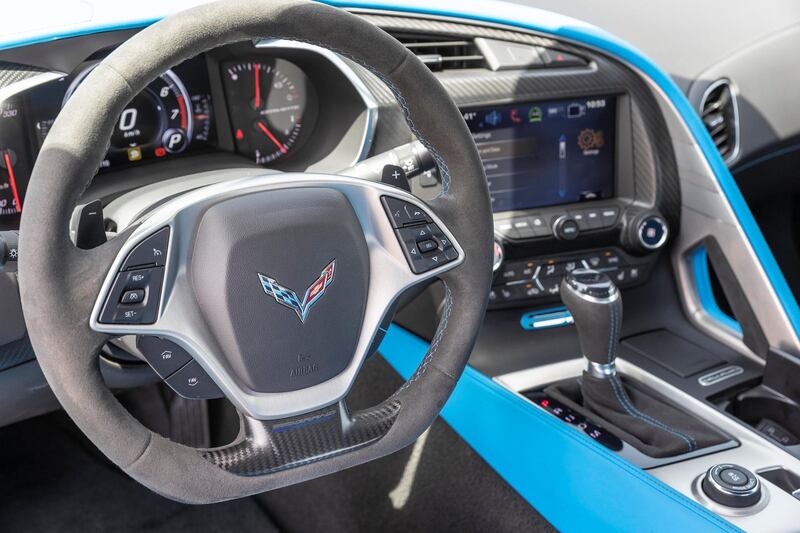 ABU DHABI, UNITED ARAB EMIRATES. 22 MAY 2018. Callaway Corvette road test for Motoring. (Photo: Antonie Robertson/The National) Journalist: Adam Workman. Section: Motoring.