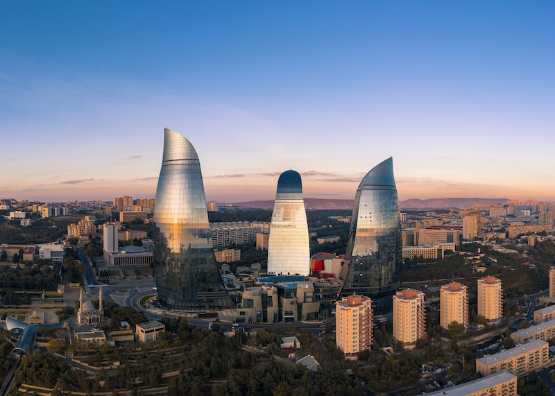 Baku, Azerbaijan. Unsplash/ Lloyd Alozie