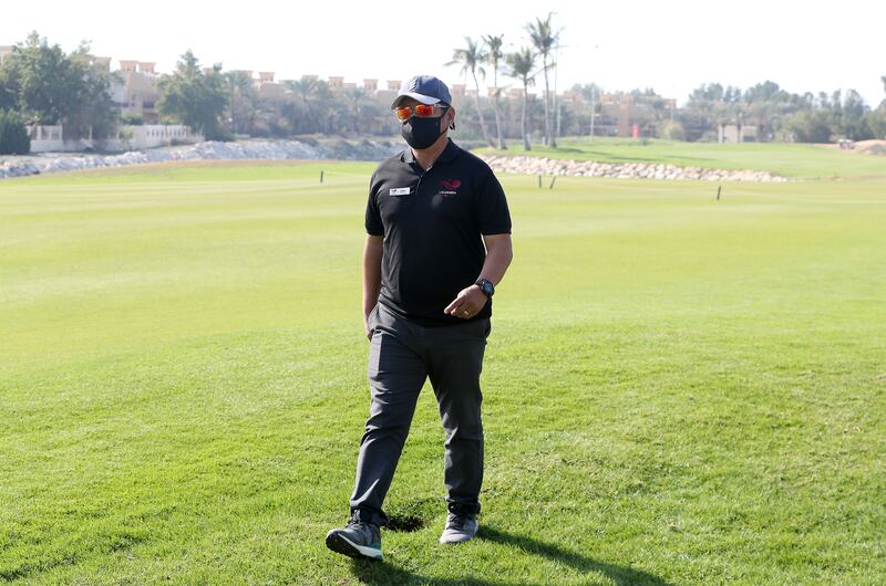 Dindy Macatlang, Golf course superintendent at the Al Hamra Golf Club in Ras Al Khaimah. 