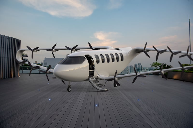 Odys Aviation Alta aircraft is being developed for unmanned cargo operations with the Middle East's biggest courier company, Aramex, and is expected to be ready by 2027