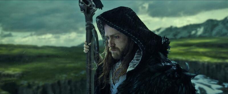 The magical guardian Medivh (Ben Foster), who must protect Azeroth at all costs in the film Warcraft. Couretsy Legendary Pictures, Universal Pictures and ILM