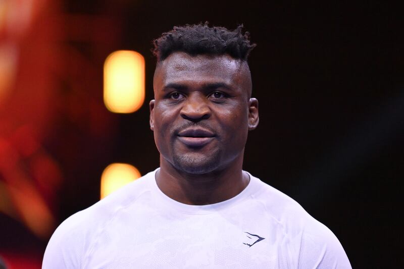 Francis Ngannou has fought twice in boxing since switching from MMA last year. Getty