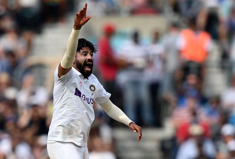 Mohammed Siraj – 5. (1-42, 0-44) Ever willing, but lacking some of the zip of the early phase of the series. Could well get a break at Old Trafford. AFP