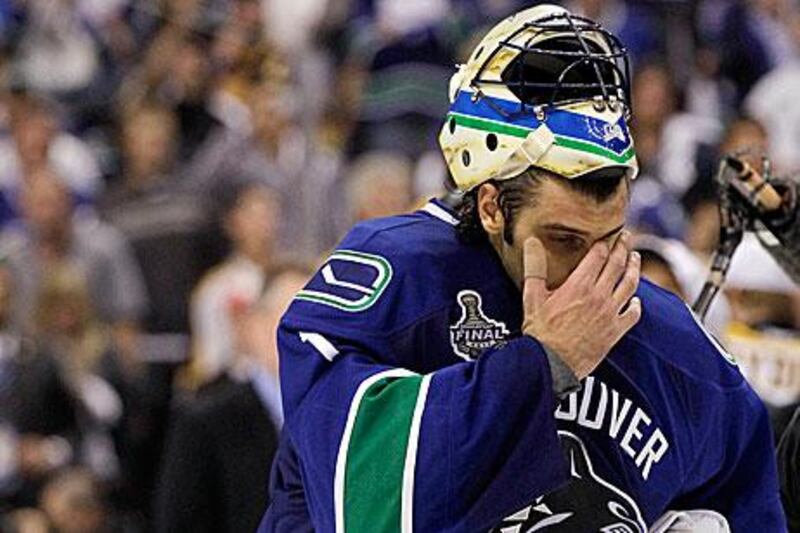 Against a Boston team that was supposed to struggle to score, Luongo  was beaten 18 times the final five games