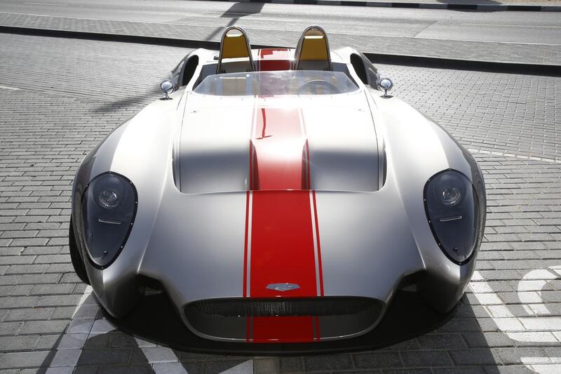 Jannarelly Automotive's 1960s inspired roadster will hit the streets of the UAE soon. Courtesy  Jannarelly Automotive