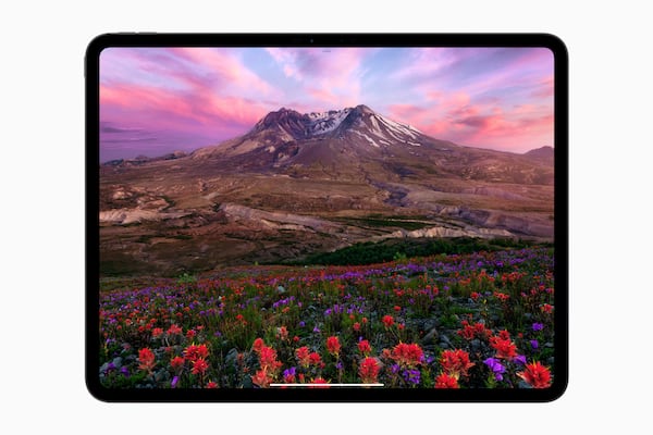Apple launched an artificial intelligence-driven iPad Pro. Photo: Apple