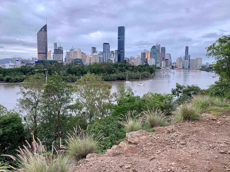 Take a walk around the Kangaroo Point Cliffs, overlooking the Brisbane River. Louise Burke