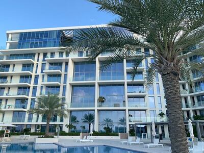 This sleek duplex one-bedroom apartment has direct access to Soul Beach. Photo: Airbnb