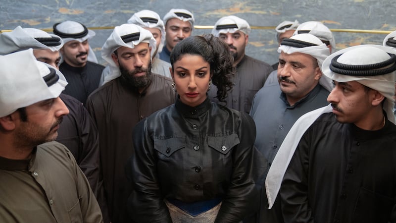 Scenes from Netflix's new show The Exchange, about the first Kuwaiti women in the stock market. All photos: Netflix