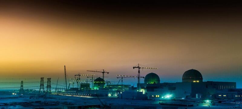 The UAE’s first nuclear power station being built at Barakah offers a relatively cheap process of desalination. Wam