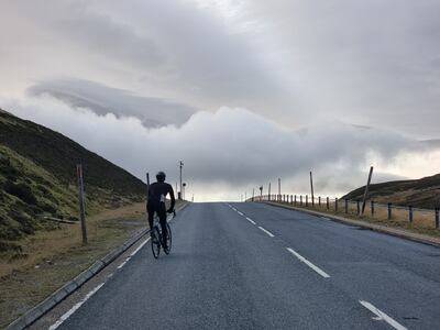 The ambassador spent four days traversing the Scottish countryside. Photo: MOFAIC.