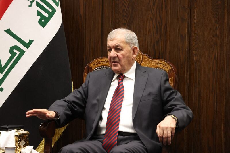 Abdulatif Rashid, President of Iraq. AFP