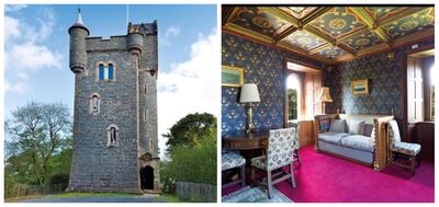 Helen's Tower in County Down, Northern Ireland was immortalised in a poem by Tennyson. Courtesy Irish Landmark Trust