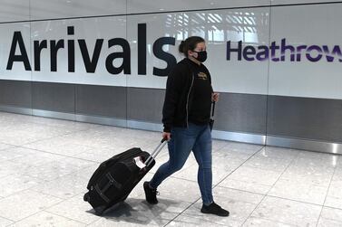 From next week, passengers arriving in England by boat, train or plane - including UK nationals - must show a negative Covid-19 test result or face an immediate £500 fine. AFP / DANIEL LEAL-OLIVAS