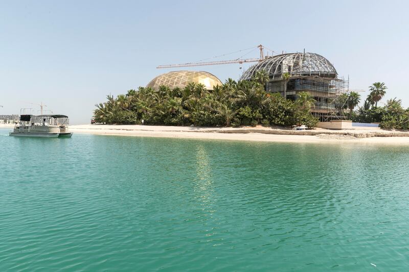 DUBAI, UNITED ARAB EMIRATES. 18 MAY 2020. The Heart of Europe project located on the World Islands of the coast of Dubai is progressing amidst the Covid-19 pandemic and is planning to sell units in the coming months to be delivered in October 2020. Sweden Island. (Photo: Antonie Robertson/The National) Journalist: Patrick Ryan. Section: National.