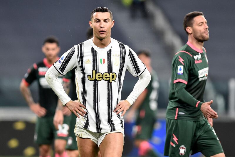 Juventus' Cristiano Ronaldo. Reuters