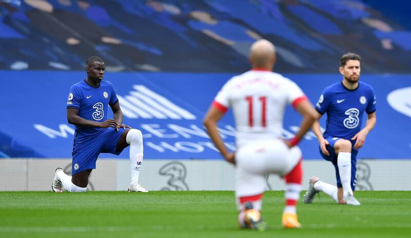 Kurt Zouma - 4.  Zouma started well but was poor after the break. His profligate passing and poor marking didn’t help Chelsea’s cause. PA