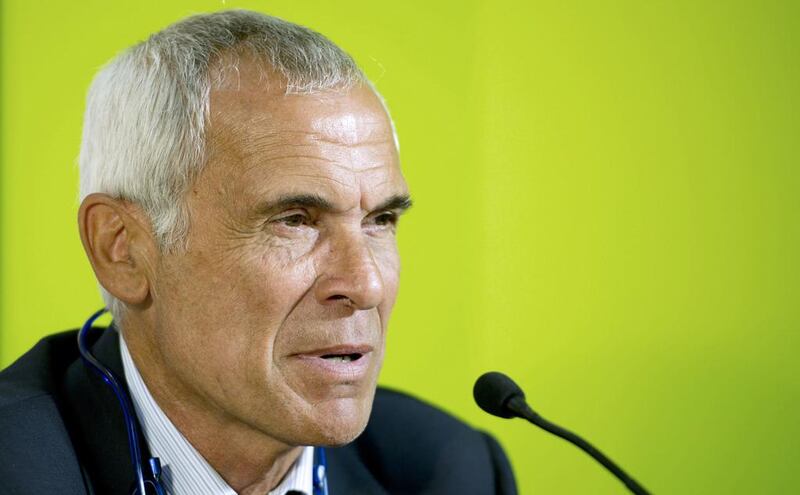After much speculation Hector Cuper of Argentina was introduced as the new head coach at Al Wasl in the Arabian Gulf League on Thursday. Juan Manuel Serrano Arce / AP Photo