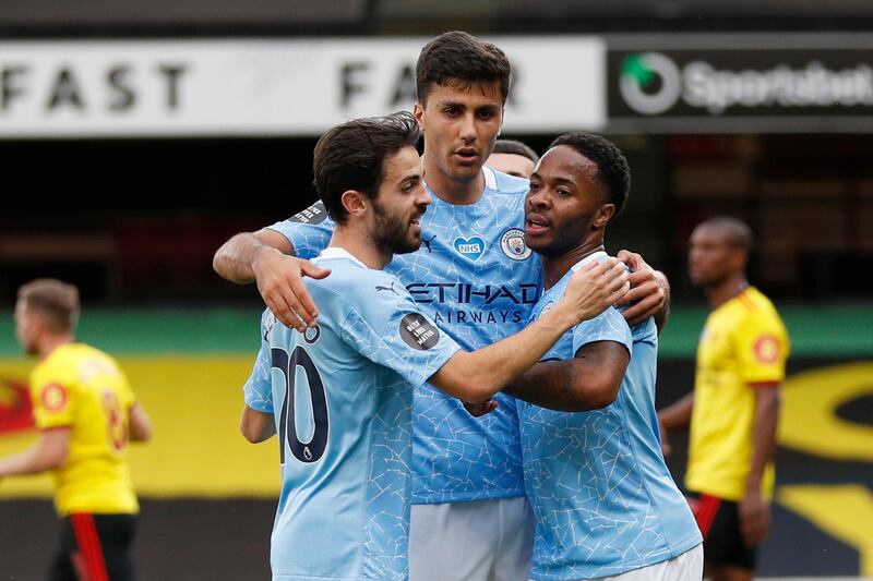 Manchester City v Norwich City: Norwich produced a shock win over City early in the season but there is little chance of that happening again. A routine battering by Pep Guardiola’s side is on the cards against the relegated club. Prediction: Manchester City 5 Norwich 0. Reuters