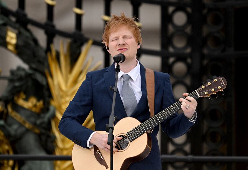 British singer Ed Sheeran posted a heartfelt message in 2019 when he lost his first cat, Graham. AFP