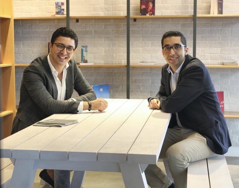 Eyewa co-founders Anass Boumediene and Mehdi Oudghiri.