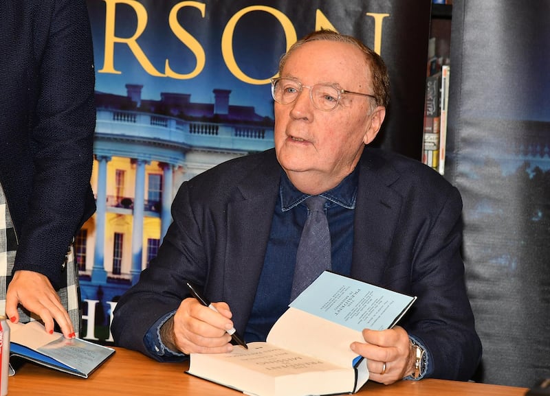 NEW YORK, NY - JUNE 05: James Patterson signs copies of his new book co-writed with Bill Clinton "The President Is Missing" at Barnes & Noble, 5th Avenue on June 5, 2018 in New York City.   Slaven Vlasic/Getty Images/AFP