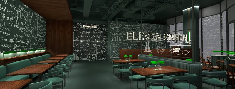 Eleven Green in Meyan Mall, Dubai. Photo: Eleven Green