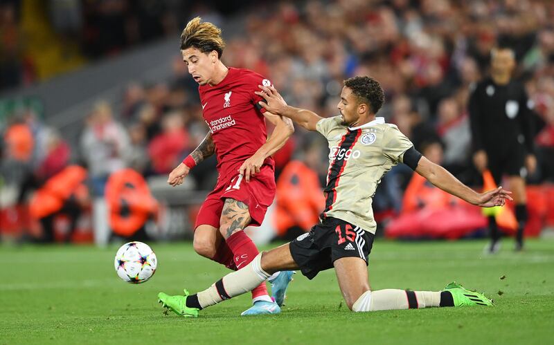 Devyne Rensch - 6. The 19-year-old ensured Diaz was kept under wraps and can be happy with his night’s work. He was tiring when replaced by Sanchez with 22 minutes to go. Getty