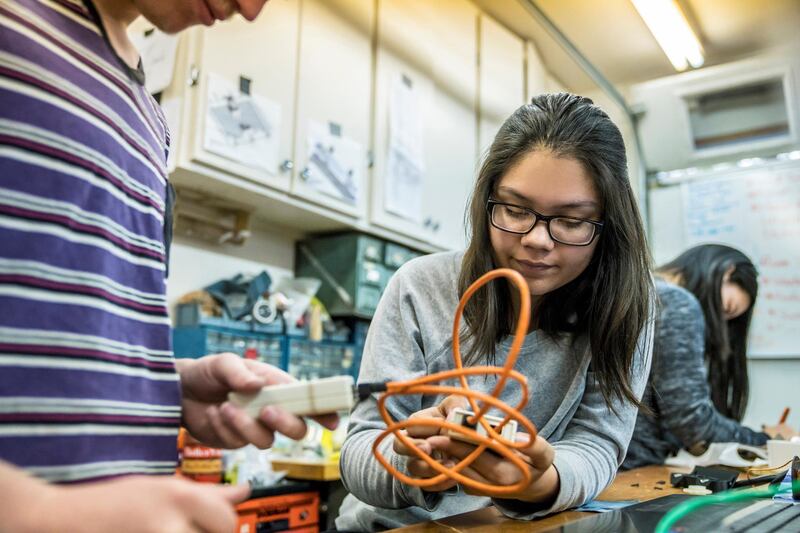 Pupils will be able to take on internships at Siemens for a day each week under a flexible learning scheme by the Knowledge and Human Development Authority. Getty