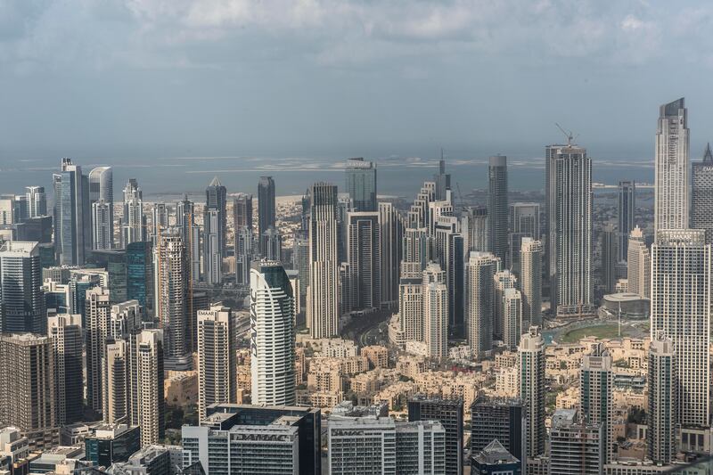 Dubai strengthened its status as a major global economic centre in the first half of 2023. Antonie Robertson/The National
