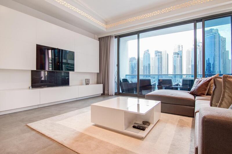 Having been completed by developer Bonyan Emirates in 2005, the building was one of the first completed in Dubai Marina. Courtesy Luxhabitat