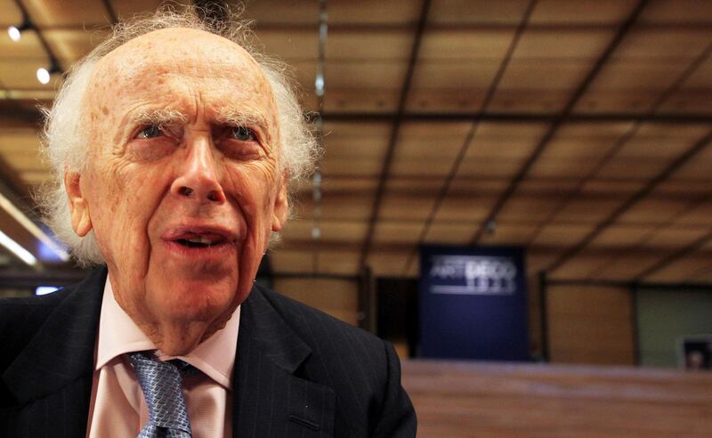 epa07279827 (FILE) - James Watson, Medicine Nobel Prize (1962) and co-discoverer with Francis Crick of the DNA molecule structure, during a conference held at Campalimaud Foundation, in Lisbon, Portugal, 06 November 2009, (reissued 13 January 2019). Media reports on 13 January 2019 state that James Watson has been stripped of several honorary titles by the Cold Spring Harbor Laboratory over his views about intelligence and race.  EPA/TIAGO PETINGA *** Local Caption *** 01924269