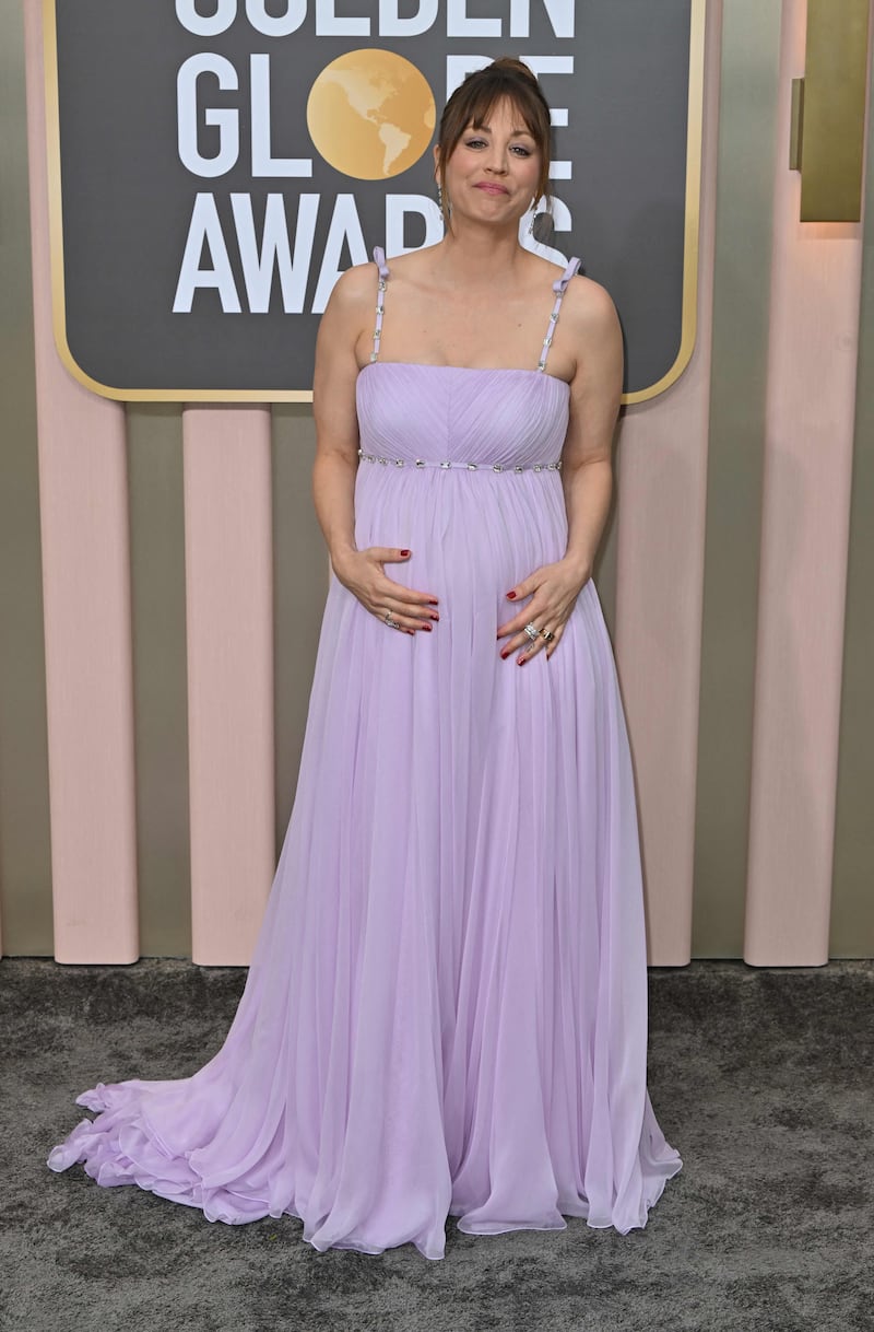 Kaley Cuoco. AFP