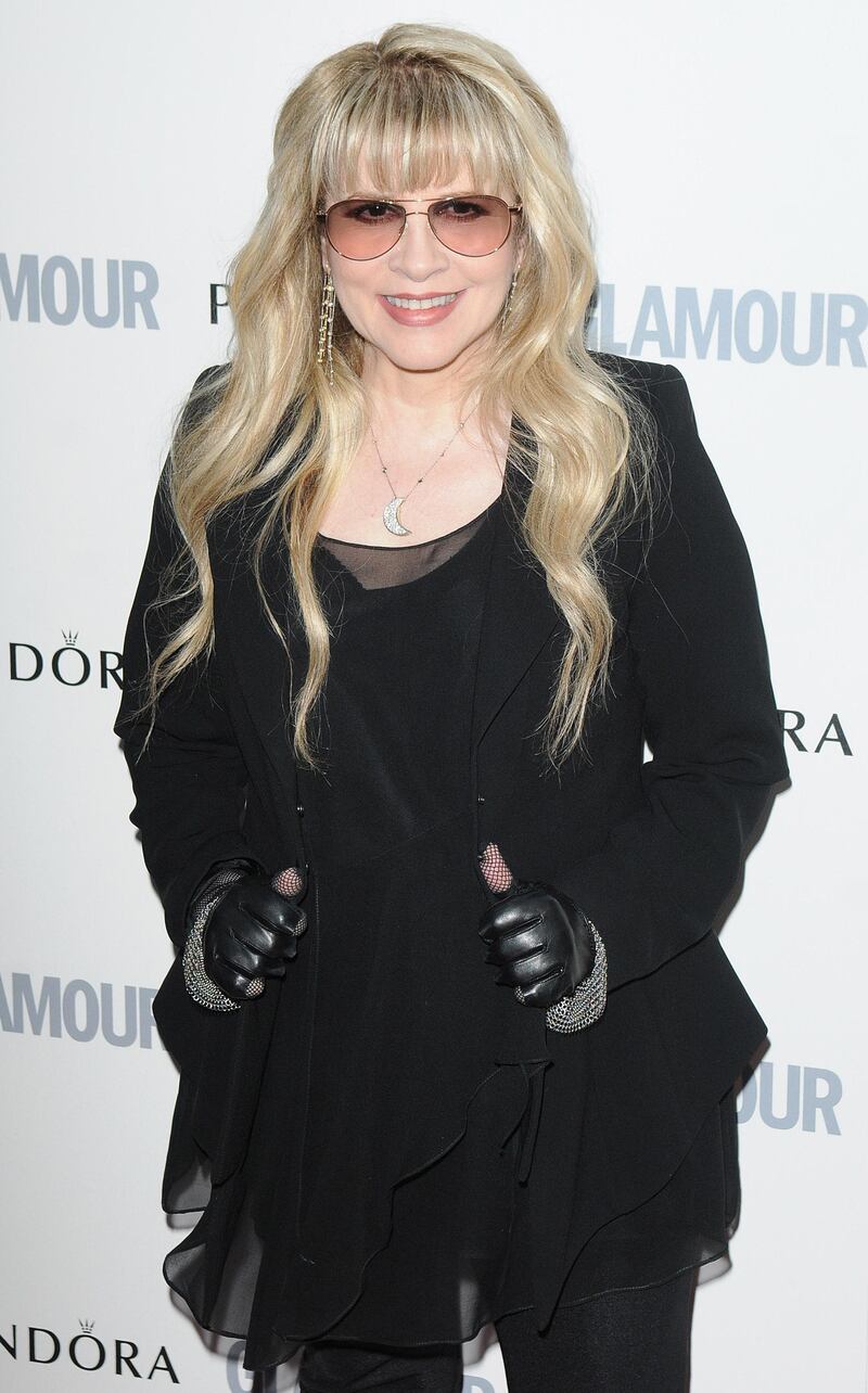LONDON, UNITED KINGDOM - JUNE 07: Stevie Nicks attends Glamour Women Of The Year Awards  at Berkeley Square Gardens on June 7, 2011 in London, England. (Photo by Stuart Wilson/Getty Images) *** Local Caption ***  AL26NO-CROWNS-NICKS.jpg